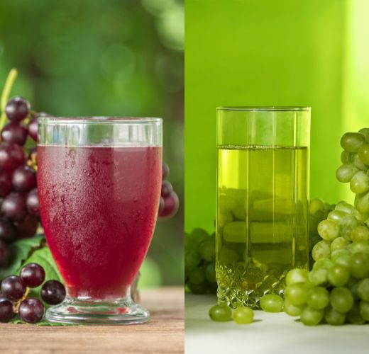 juicing grapes