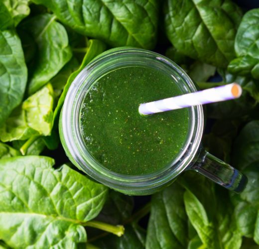 juicing spinach