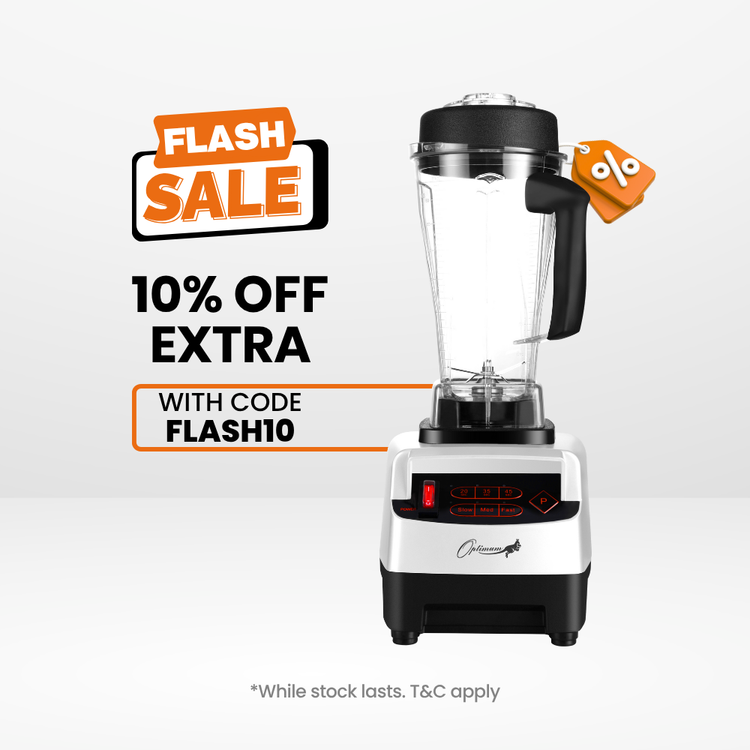 froothie best high speed blender optimum 9200A award winner powerful 2611 watts, white