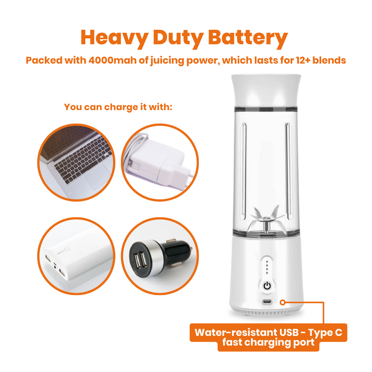 Nutriforce mini buy 3 get 1 free offer portable blender 500ml