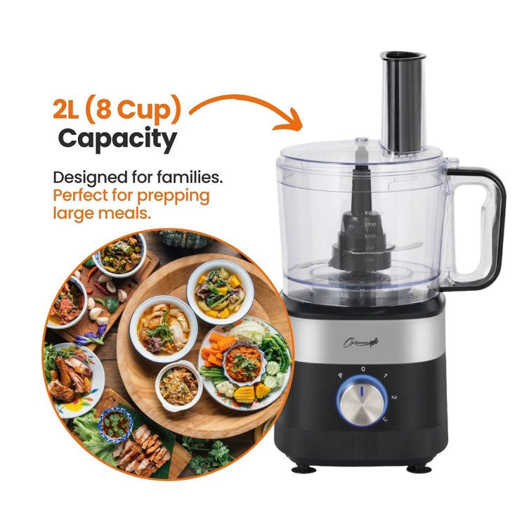 optimum best food processor australia 8 cup versatile attachments
