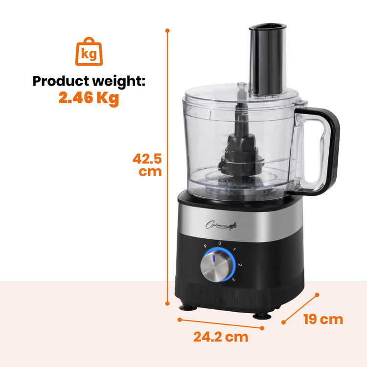 optimum best food processor australia 8 cup versatile attachments size