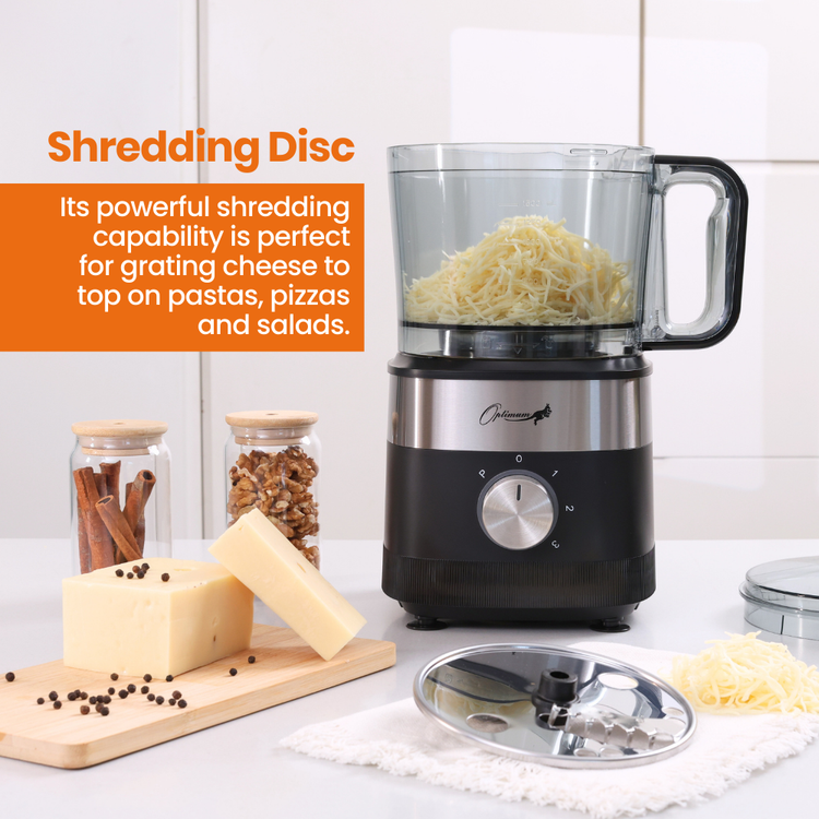 optimum best food processor australia 8 cup versatile attachments shredding disc