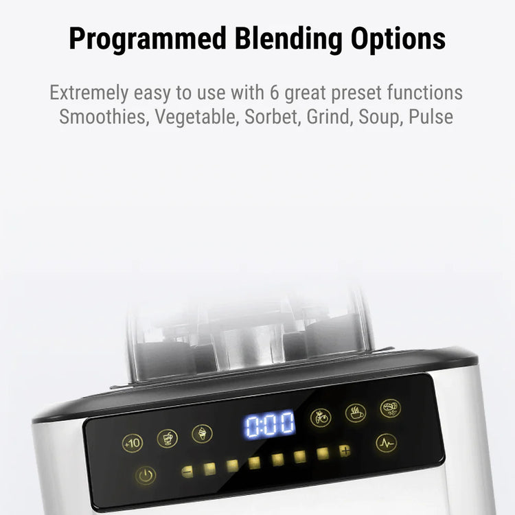 optimum g2.3 platinum series induction high-speed best blender preset programs
