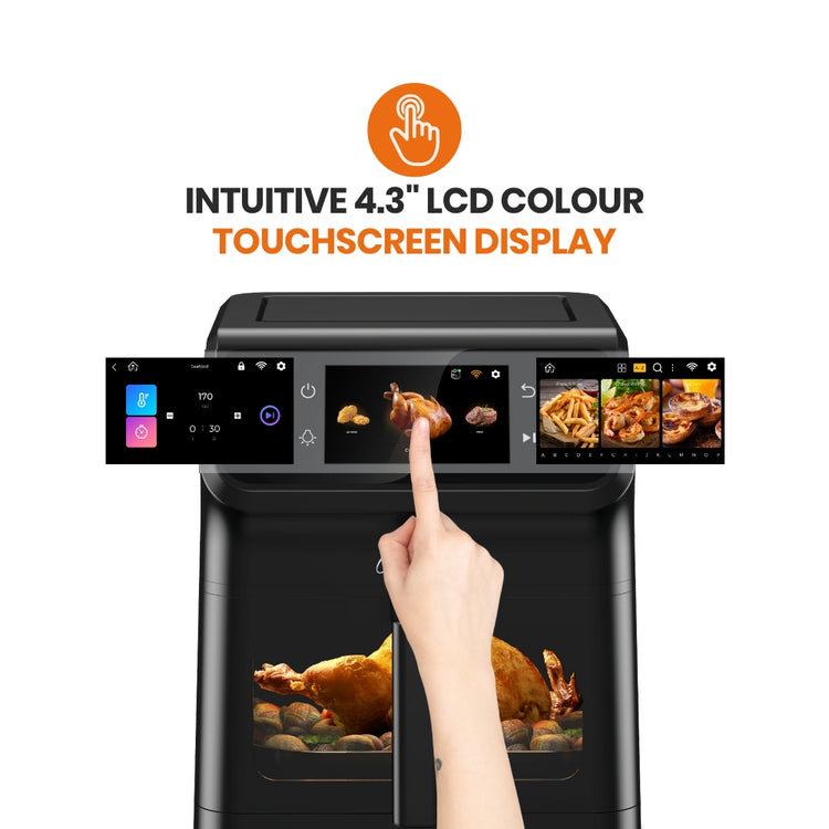 best air fryer australia optimum healthyfry3.0 big touchscreen display