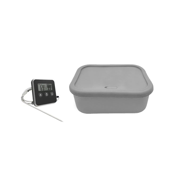 Magicook Decarb Box with Thermometer - Precise Herbal Infusion and Decarboxylation
