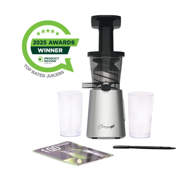 best juicer australia optimum 600m slow juicer cold press compact hurom kuvings mod competitor citrus juicer productreview award winner juicers