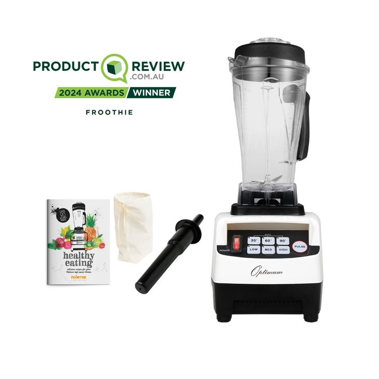 optimum 8200 best high speed blender Australia froothie award winner white