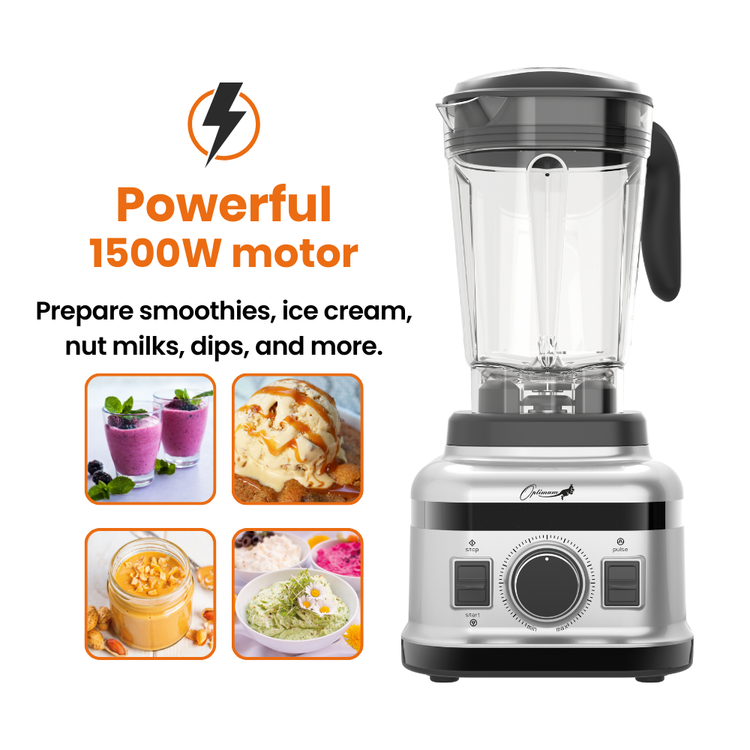 optimum 9400 3rd gen smoothie blender best in australia black powerful 1500w motor