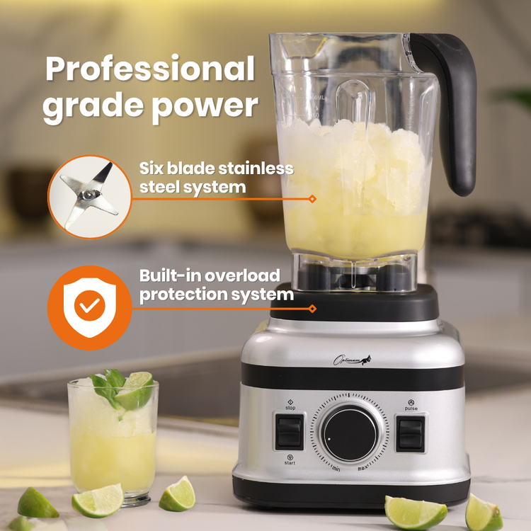 optimum 9400 3rd gen smoothie blender best in australia black powerful 1500w motor stainless steel blade assembly