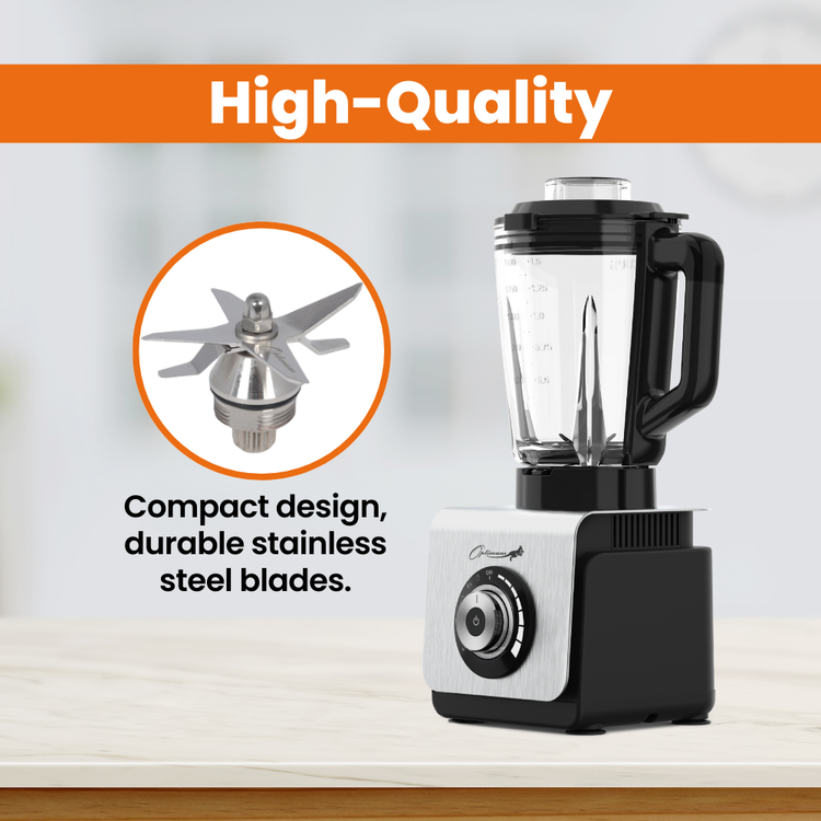 optimum 9400 essential best food blender smoothie maker award winner high quality stainless steel
