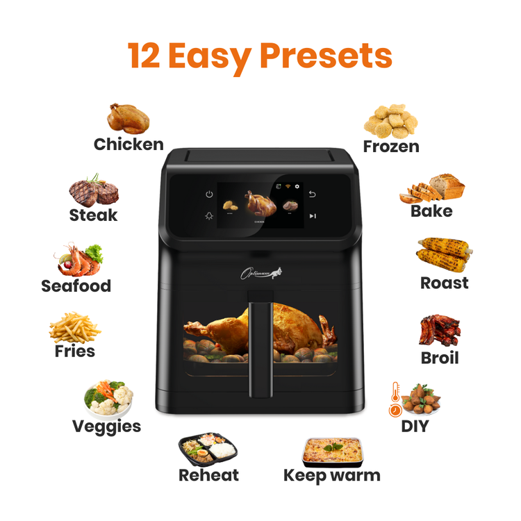best air fryer australia optimum healthyfry3.0 12 presets