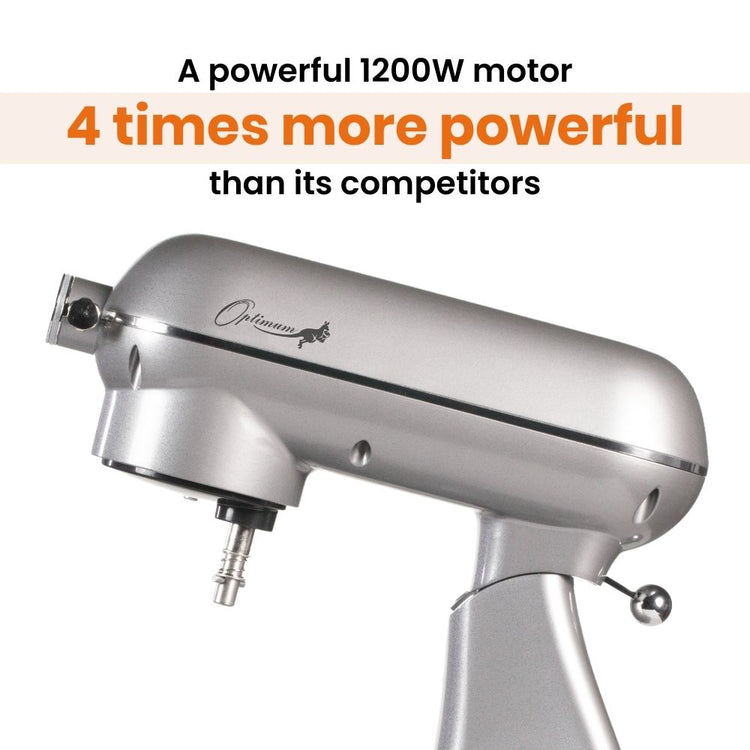 optimum bon appetit stand mixer kitchenaid competitor powerful big capacity multiple attachments