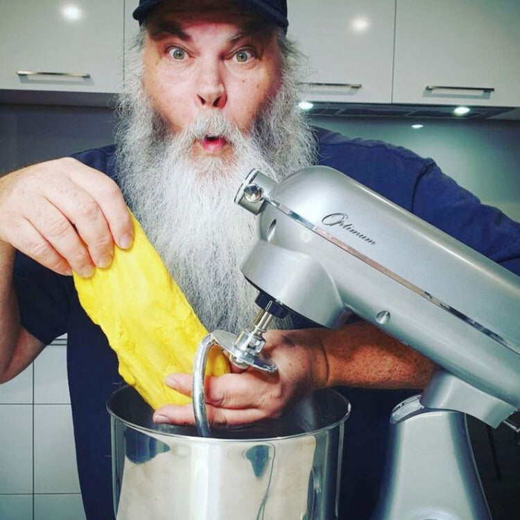optimum bon appetit stand mixer kitchenaid competitor guy pasta