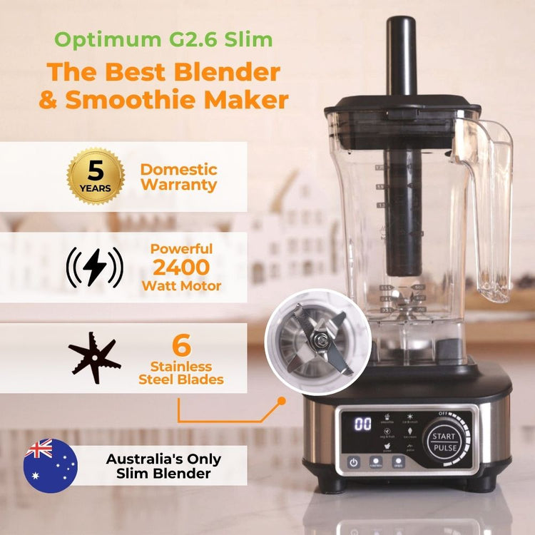 optimum g2.6 best blender for smoothies, smoothie maker - productreview award winner 2400W