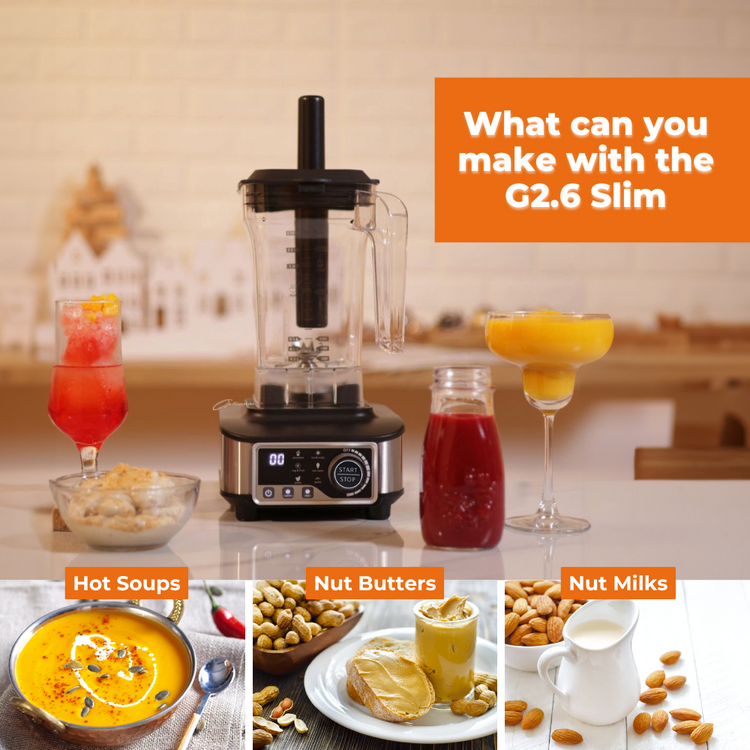 optimum g2.6 best blender for smoothies, smoothie maker - what you can make nut butter