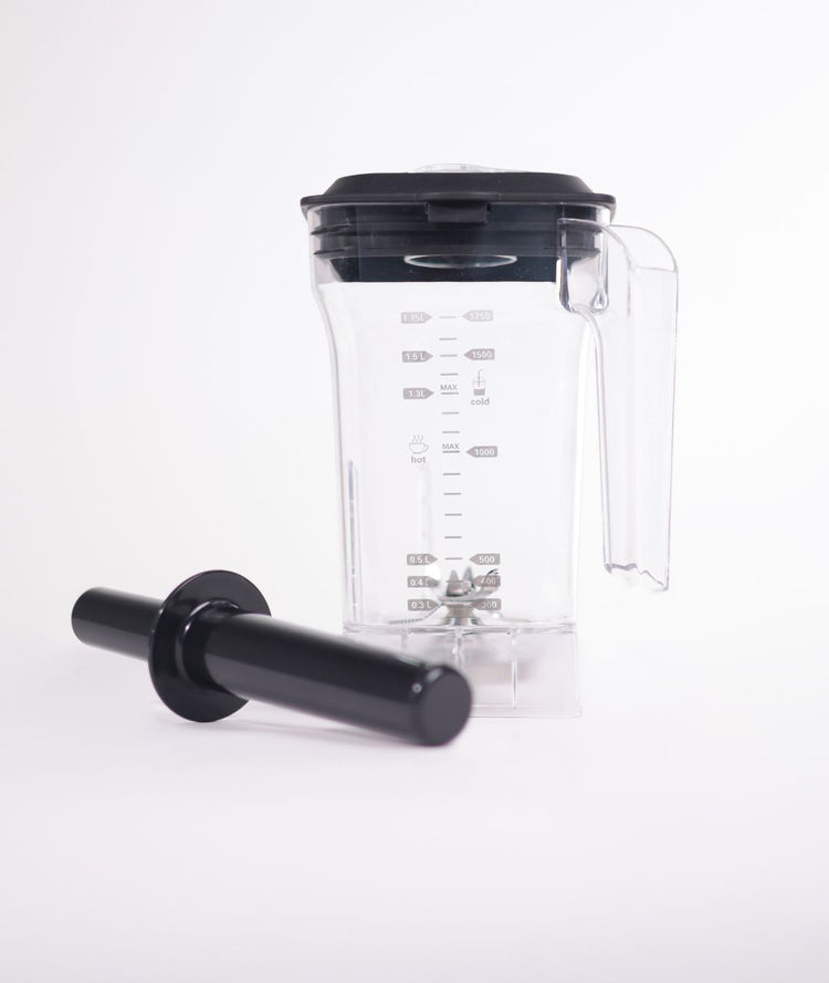 optimum g2.6 slim vortex blender jug set with 6 stainless steel blades