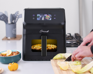 best air fryer australia optimum healthy fry 3.0 see through window