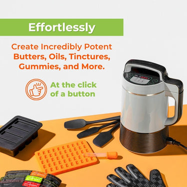 optimum magicook pro oil butter herb infuser decarboxylator award winner