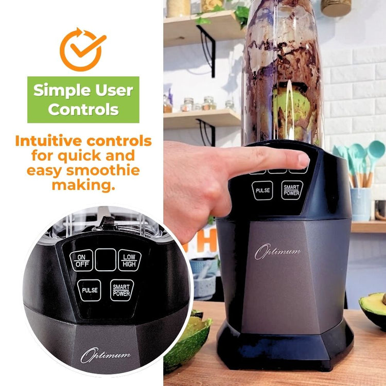 Optimum Nutriforce 2.0 Extractor Smoothie Maker - Personal High Speed Blender