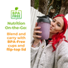 Thumbnail for Optimum Nutriforce 2.0 Extractor Smoothie Maker - Personal High Speed Blender
