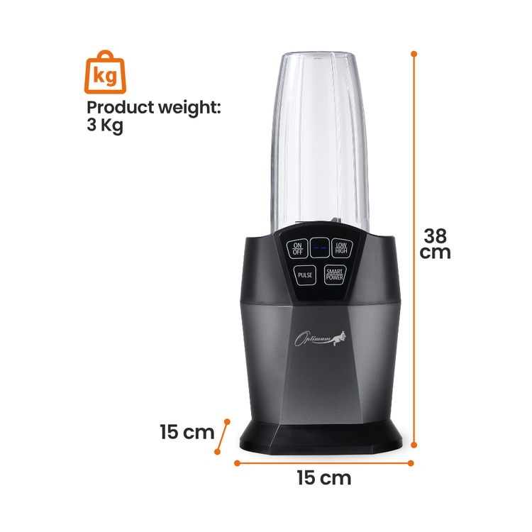 optimum nutriforce 2.0 extrator smoothie maker dimensions size weight