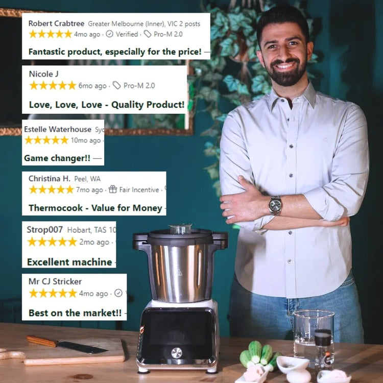 optimum thermocook australia thermo cooker cooking thermomix competitor