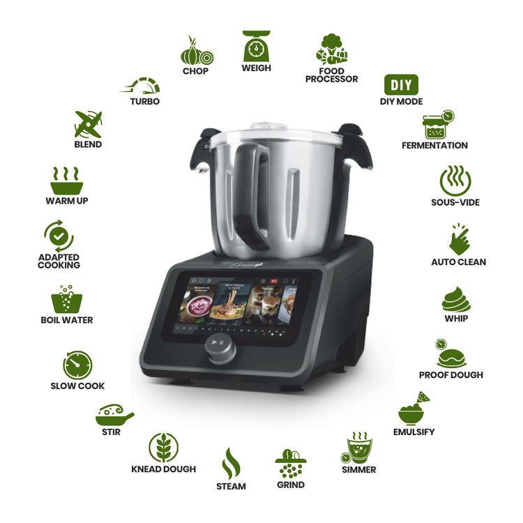 best thermocooker multi cooker thermocook pro m 3.0 award winner australia, many features, thermomix competitor