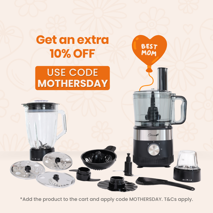Optimum 8 Cup Food Processor - Powerful, Versatile And Compact
