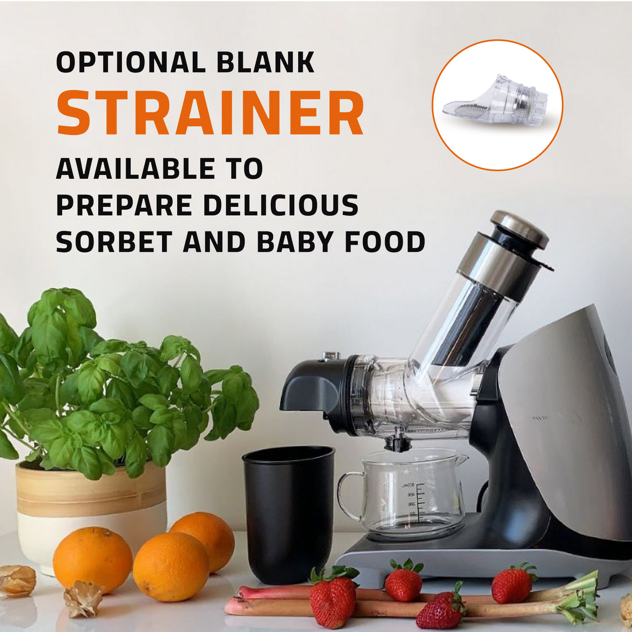 Optimum H3000 2nd Gen EX-DEMO - COLD PRESS BIG MOUTH JUICER
