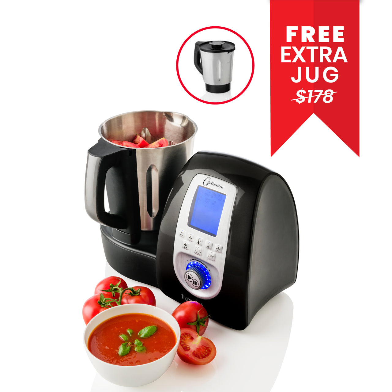 Thermocook Pro Ex-Demo + Extra FREE Jug worth $178