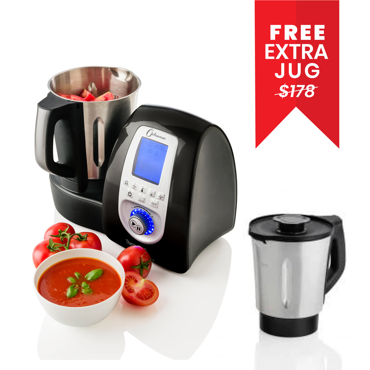 Thermocook Pro Ex-Demo + Extra FREE Jug worth $178
