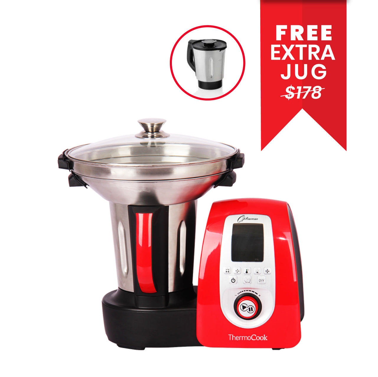 Thermocook Pro Ex-Demo + Extra FREE Jug worth $178