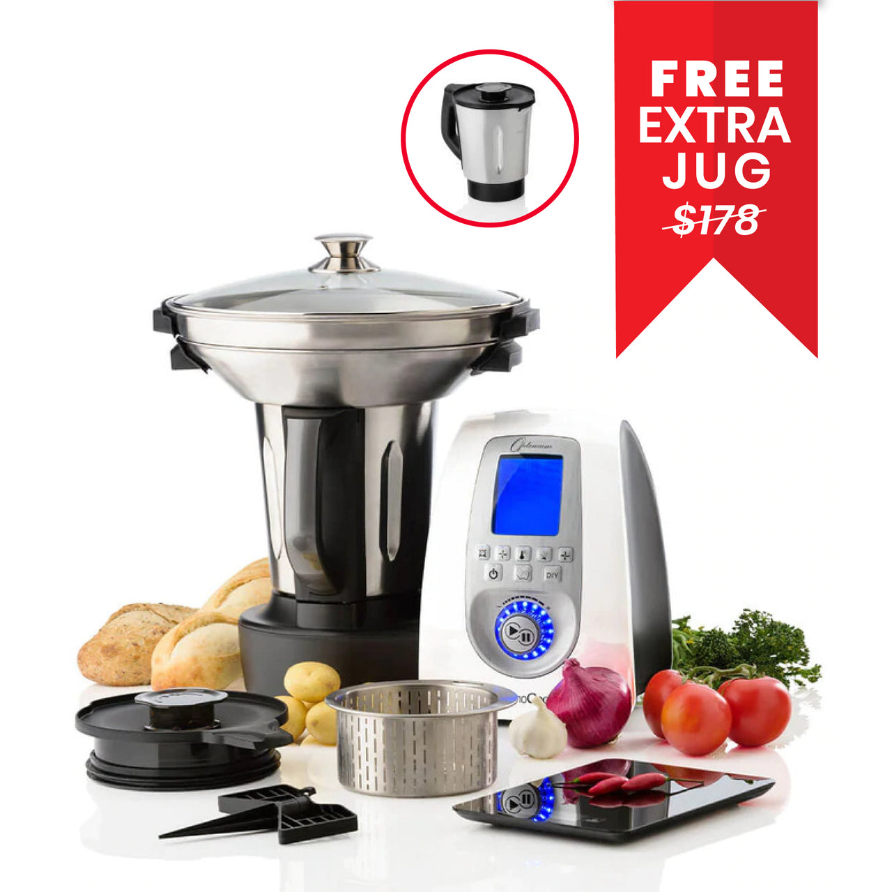 Thermocook Pro Ex-Demo + Extra FREE Jug worth $178
