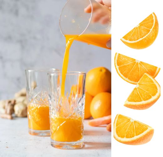 juicing oranges