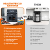Thumbnail for best air fryer australia optimum healthyfry3.0 integrated recipes wifi