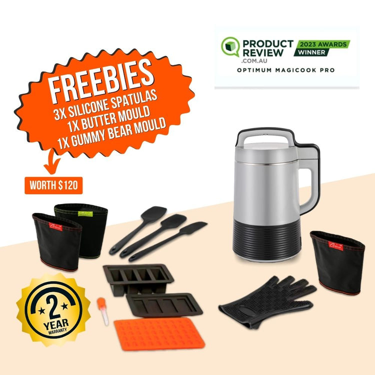 optimum magicook pro oil butter herb infuser decarboxylator award winner free silcone moulds