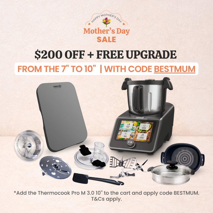 optimum thermocook pro m 3.0, best thermo cooker, thermomix competitor, magimix competition, all-in-one, multi cooker, sliding board mothers day