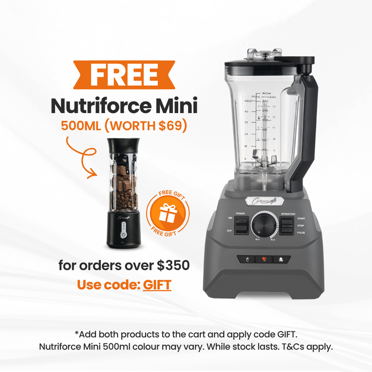 optimum 9400 vacuum blender vacuum blending award winner best australia charcoal
