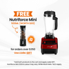 Thumbnail for froothie best high speed blender optimum 9200A award winner powerful 2611 watts, red