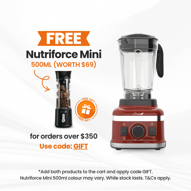 optimum 9400 3rd gen smoothie blender best in australia red
