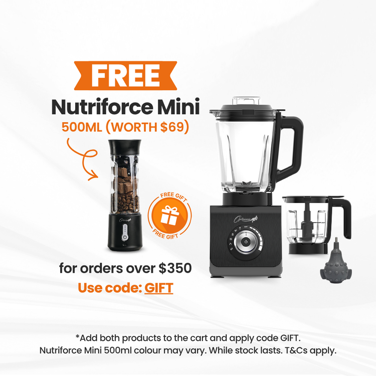 optimum 9400 essential food blender smoothie drink maker with glass jug black  garlic peeler bpa free plastic jug stainless steel jug