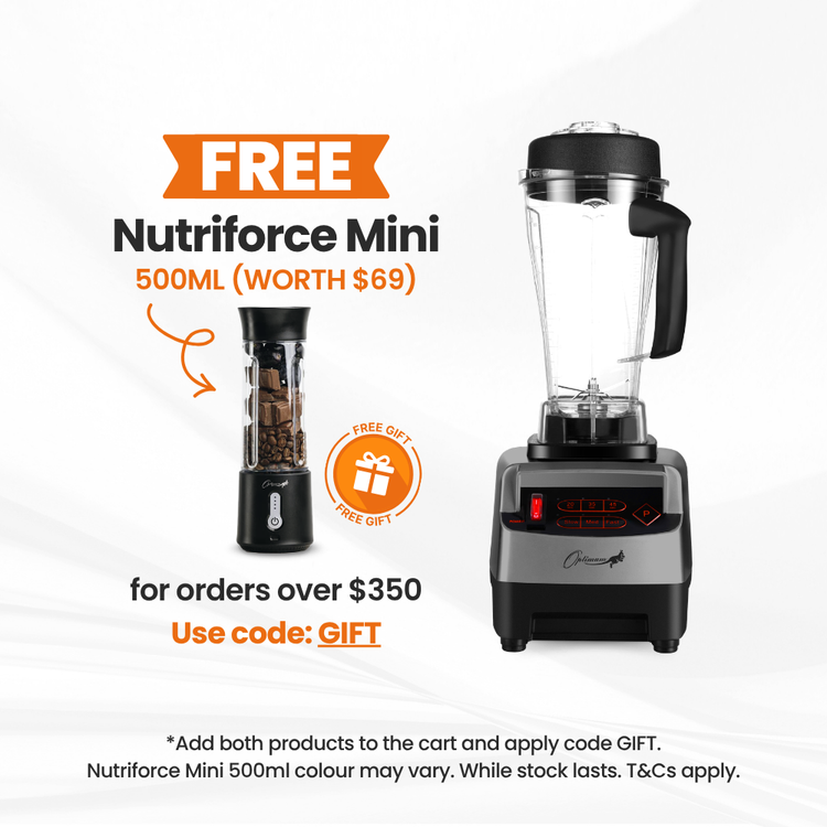 froothie best high speed blender optimum 9200A award winner powerful 2611 watts, silver