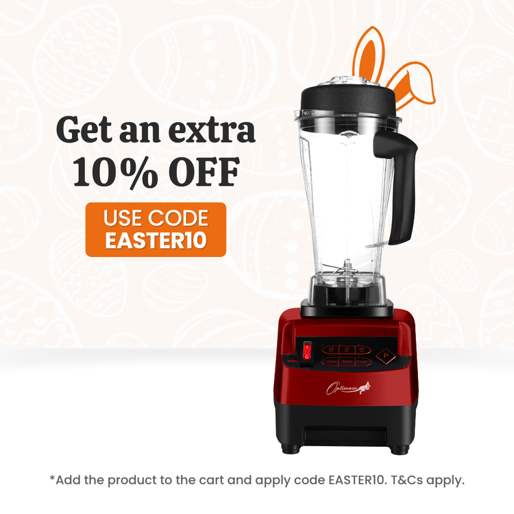 froothie best high speed blender optimum 9200A award winner powerful 2611 watts, red