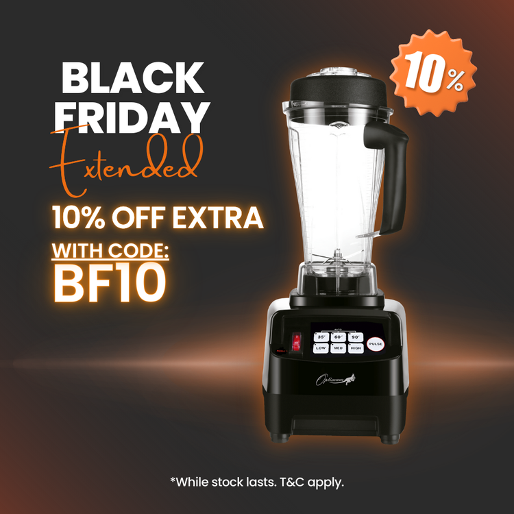 optimum 8200 best high speed blender Australia froothie award winner black special black friday discount
