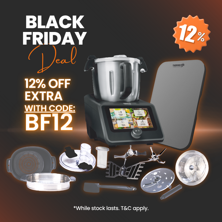 optimum thermocook pro m 3.0, best thermo cooker, thermomix competitor, magimix competition, all-in-one, multi cooker, sliding board, special black friday discount