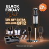 Thumbnail for best stick blender australia hand immersion blender set attachments special black friday discount