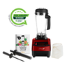 Thumbnail for froothie best high speed blender optimum 9200A award winner powerful 2611 watts, red