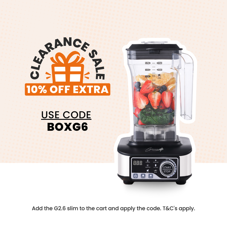 Optimum G2.6 Slim – High-Speed Blender & Smoothie Maker