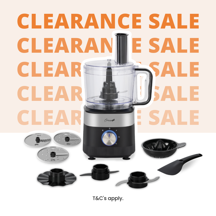 Optimum 8 Cup Food Processor - 7 Attachment Set